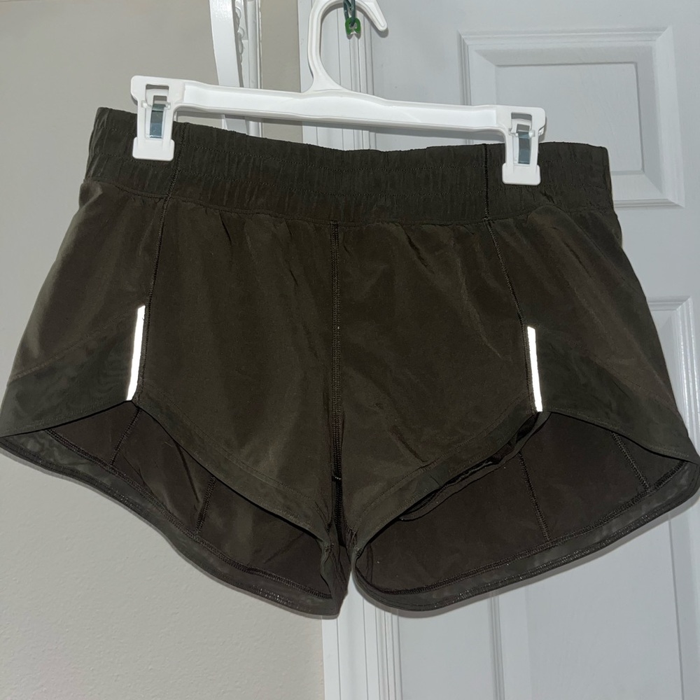 Women's Olive Green Shorts Lululemon